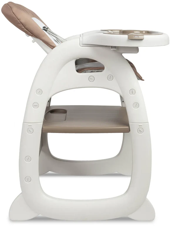 Дитячий стільчик для годування Caretero Homee Brown